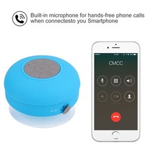 Mini Portable Bluetooth Speaker Wireless Waterproof for Shower Bathroom Outdoor