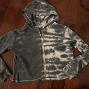 Vintage Havana Girls Tie Dye Zip Hoodie size small 7-8