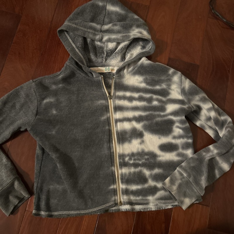 Vintage Havana Girls Tie Dye Zip Hoodie size small 7-8