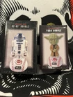 R2D2 and YODA STAR WARS BOBBLEHEADS CINCINNATI REDS Giveaways NEW 2015 - 2016