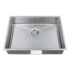 Specialty Series Stainless Steel 23 In. Single Bowl Undermount Kitchen Sink Pack