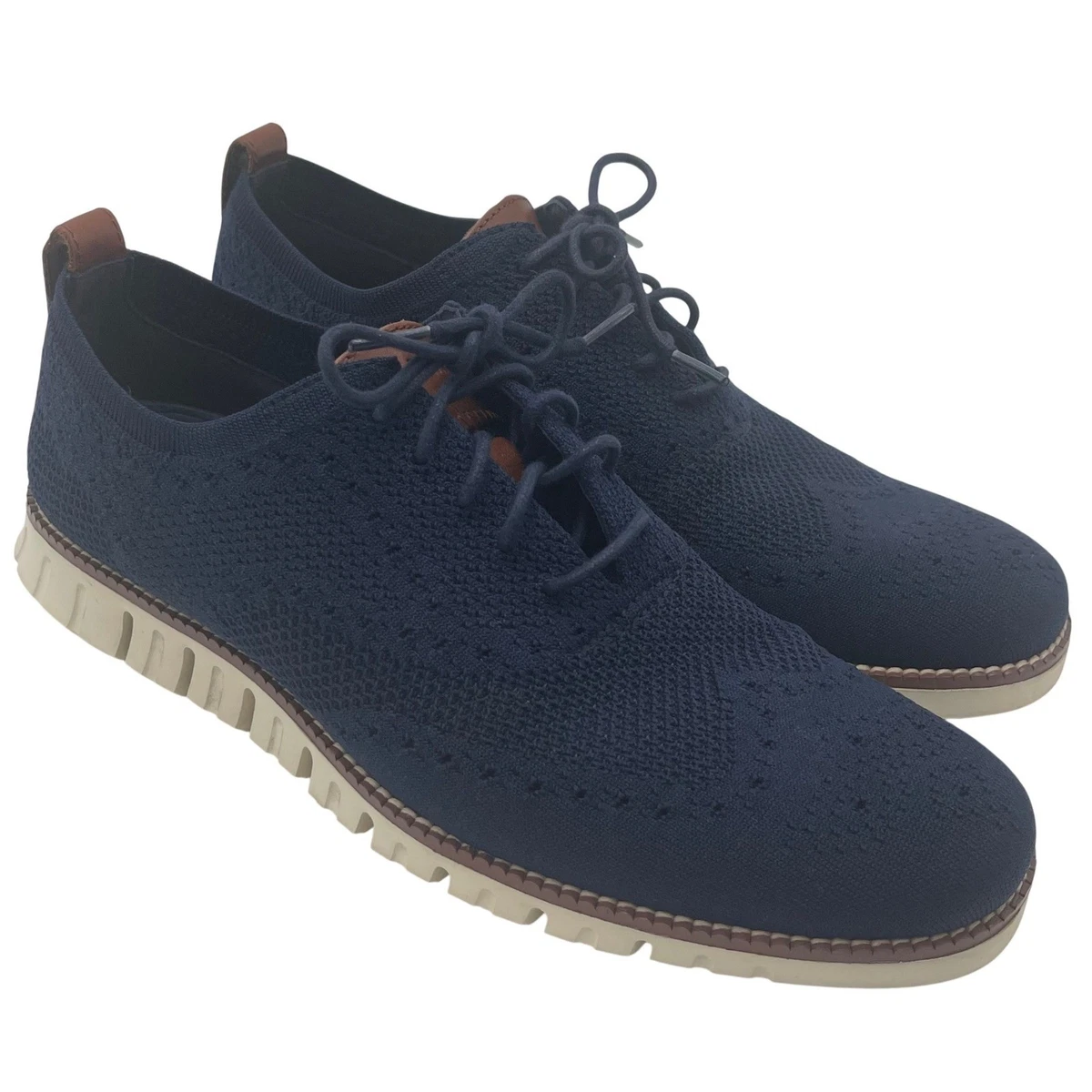 Cole Haan Blue Wingtip Dress Shoes for Men for sale | eBay