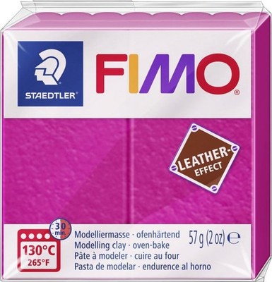 FIMO leather-effect beere 57 g  Knet- & Modelliermaterial