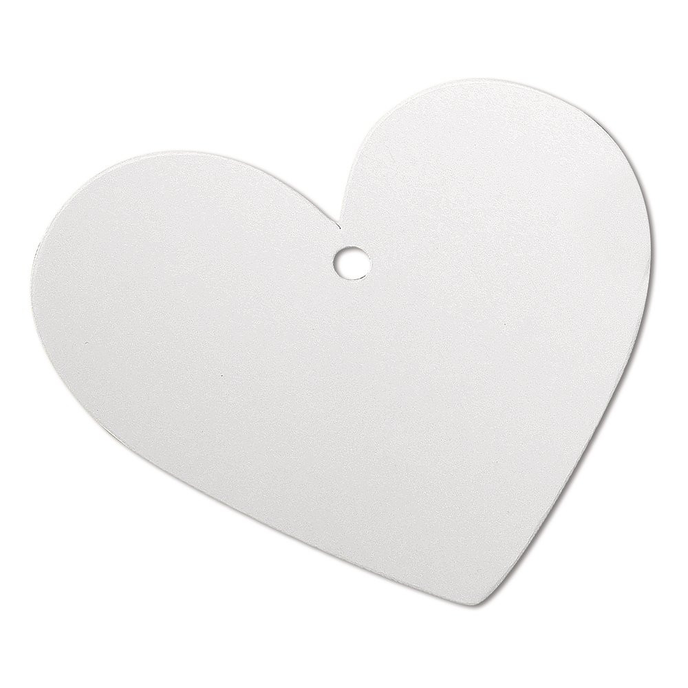 Rayher Geschenkanhanger weiB Tags-Herz 24 St. NUOVO