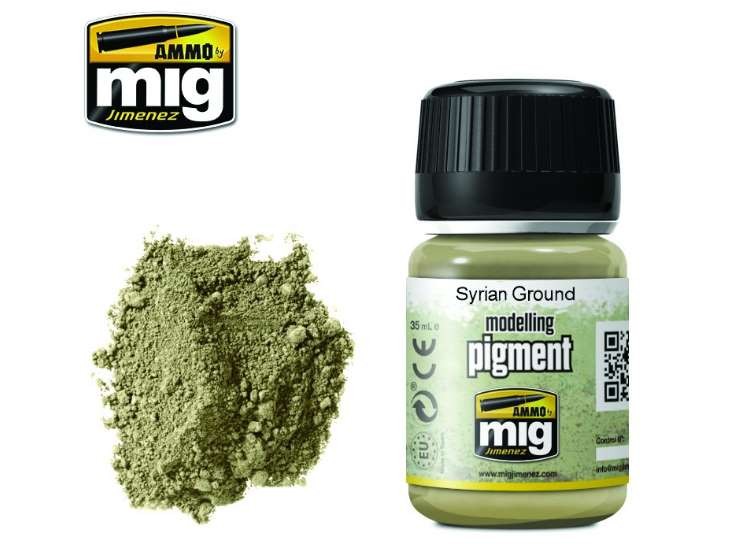 Ammo Mig A.MIG3025 35ml - Pigments - Syrian Ground