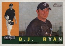 2009 Topps Heritage - B.J. Ryan BJ Tampa Bay Rays Card #369