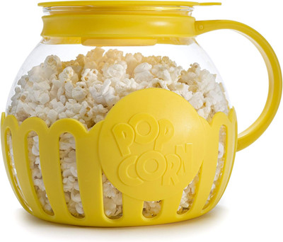 Ecolution Patented Micro-Pop Microwave Popcorn 3-Quart Family Size, Yellow 