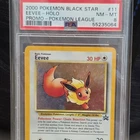 Pokémon Eevee 11/53 Wotc Promo Holo PSA 8 2000 Pokémon League