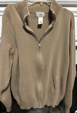 L.L. Bean Vintage Zip Up Sweater