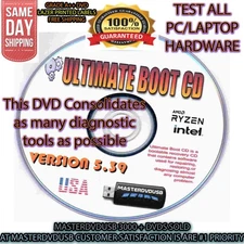 Ultimate Boot CD (UBCD) Latest Version - PC Diagnostic & Repair Tools - 32/64BIT