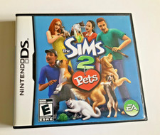 The Sims 2: Pets (Nintendo DS, 2006) EA completo di scatola istruzioni gioco di ruolo