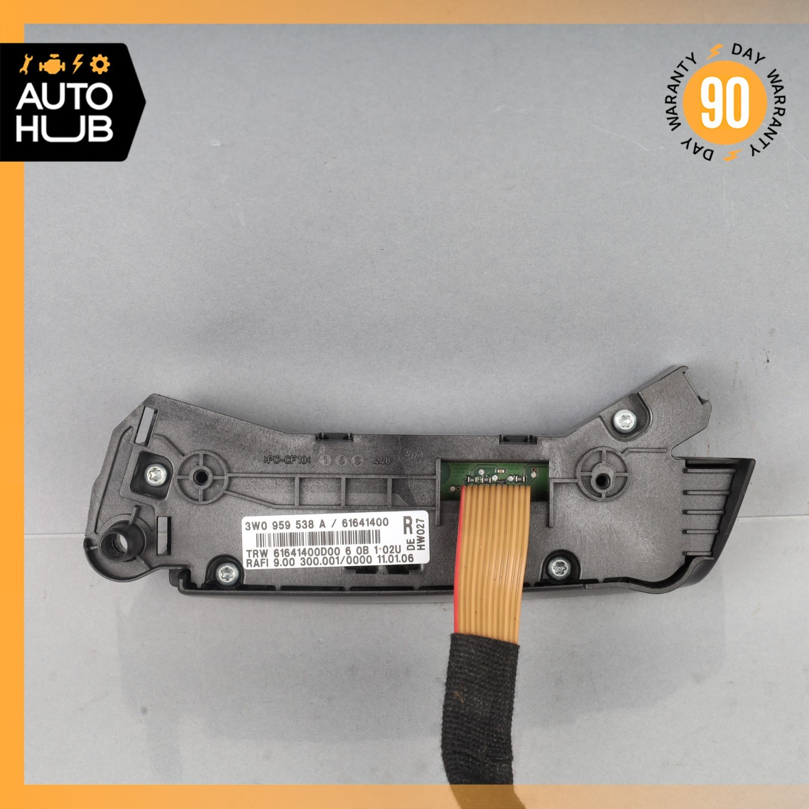 03-12 Bentley Continental GT Right Steering Wheel Control Switch Button OEM