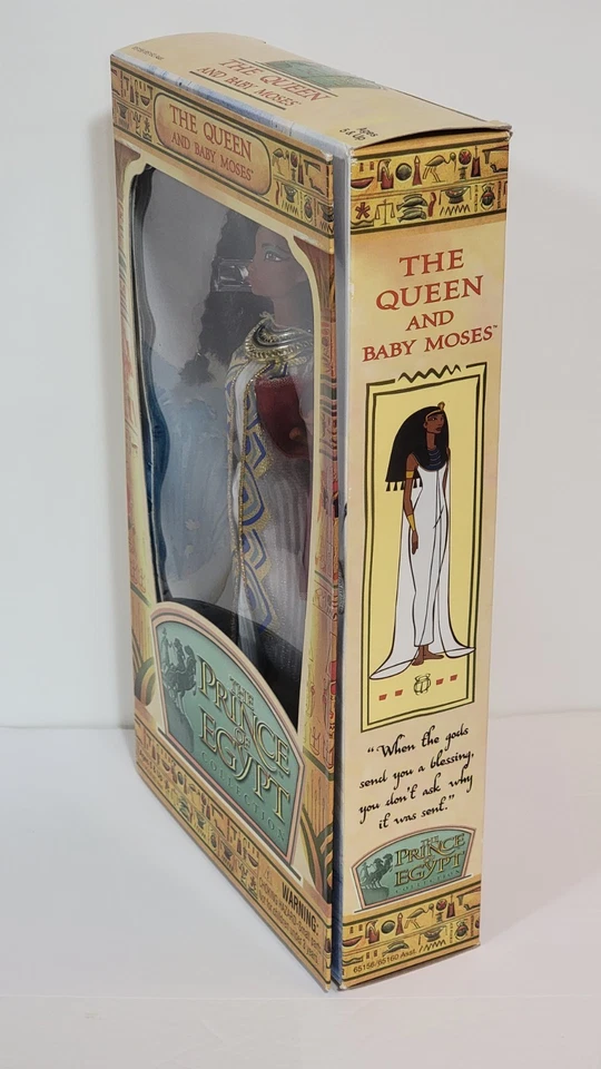 Vintage 1998 The Prince Of Egypt Collection The Queen And Baby Moses Hasbro Doll - Image 3 of 4