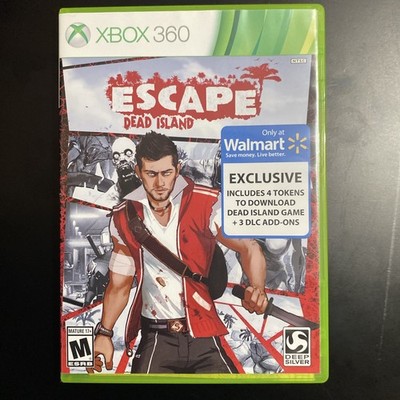 Escape Dead Island w/ Walmart Exclusive Game Cover (Microsoft Xbox 360, 2014)