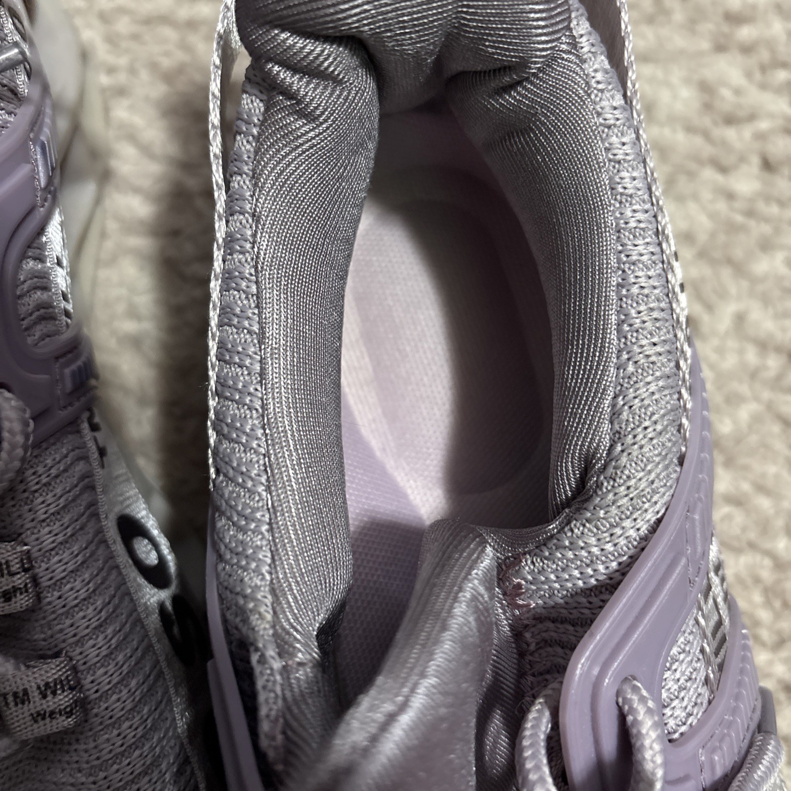 SAOLA Scarpe da ginnastica viola con suola ergonomica e rete in maglia taglia 7