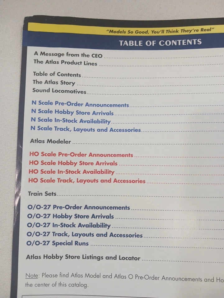 2008 (4) Atlas Quarterly All Scales Catalog Train Magazine Lot Model Railroading - Image 4 of 4