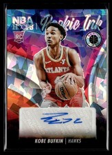 2023-24 Hoops Premium Stock Rookie Ink Autographs Ice Kobe Bufkin RC Auto