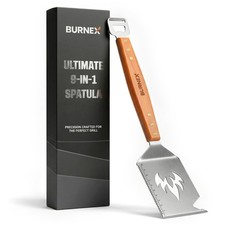 Burnex Ultimate 9 in 1 Spatula Multifunction Tool, BBQ Gifts for Men  Stainle...