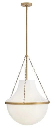 Hinkley Lighting 46894 Collins 20"W Suspension Pendant - Brass - Picture 9 of 12