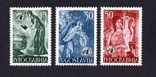 Yugoslavia 1953 set of stamps Mi#714-716 MH CV=30$