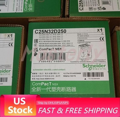 Circuit breaker C25N32D250,  ,   US Free TAX