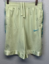   Nike Dri-FIT Elite Youth XL Basketball Shorts Luminous Green Teal DA0173-303