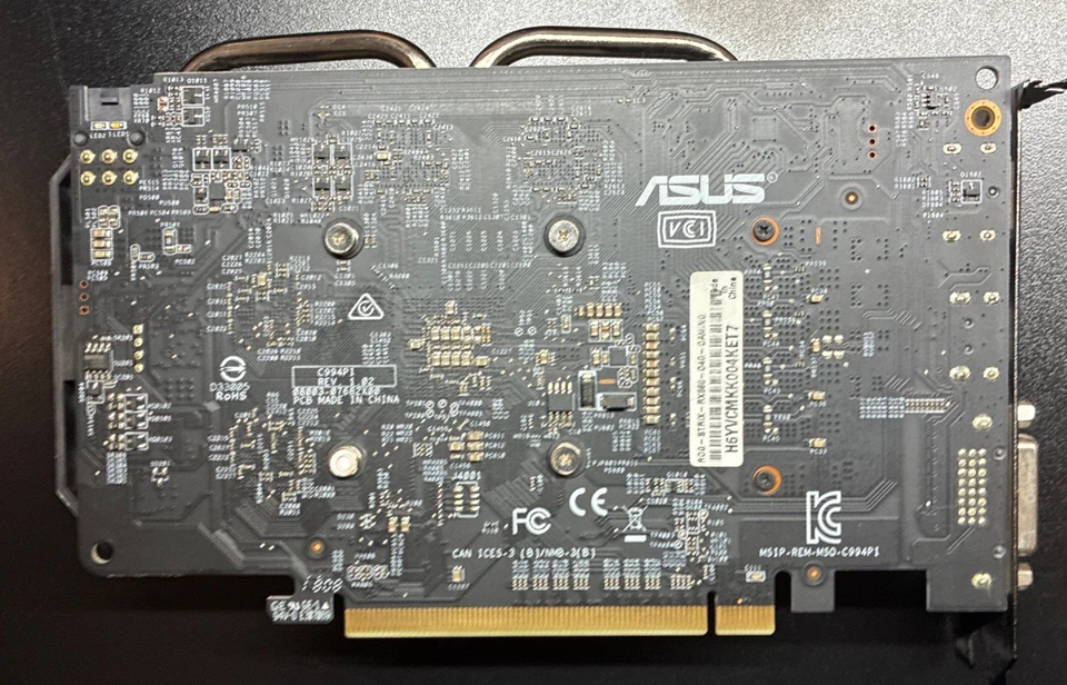 Used ASUS STRIX-RX560-4G-GAMING Strix Radeon RX 560 4GB GDDR5 Graphics Card - Image 2 of 4