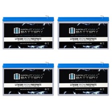 Mighty Max 12V 7AH Lithium Battery Compatible with CyberPower CPS625AVR - 4 Pack