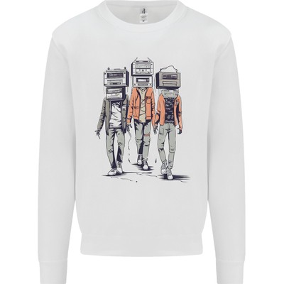 Hi-Fi Kopf Obscure Musik Kinder Sweatshirt Pullover