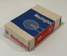 Westinghouse 5B Flashbulbs Vintage In Box, 5 Bulbs