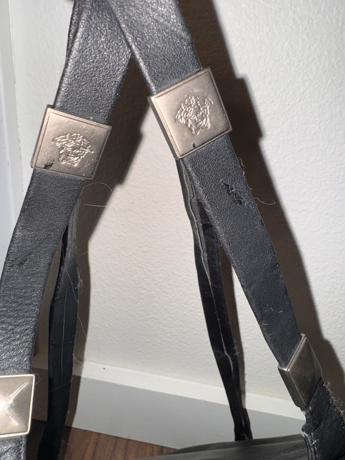 Vintage Versace Black Backpack - image 21