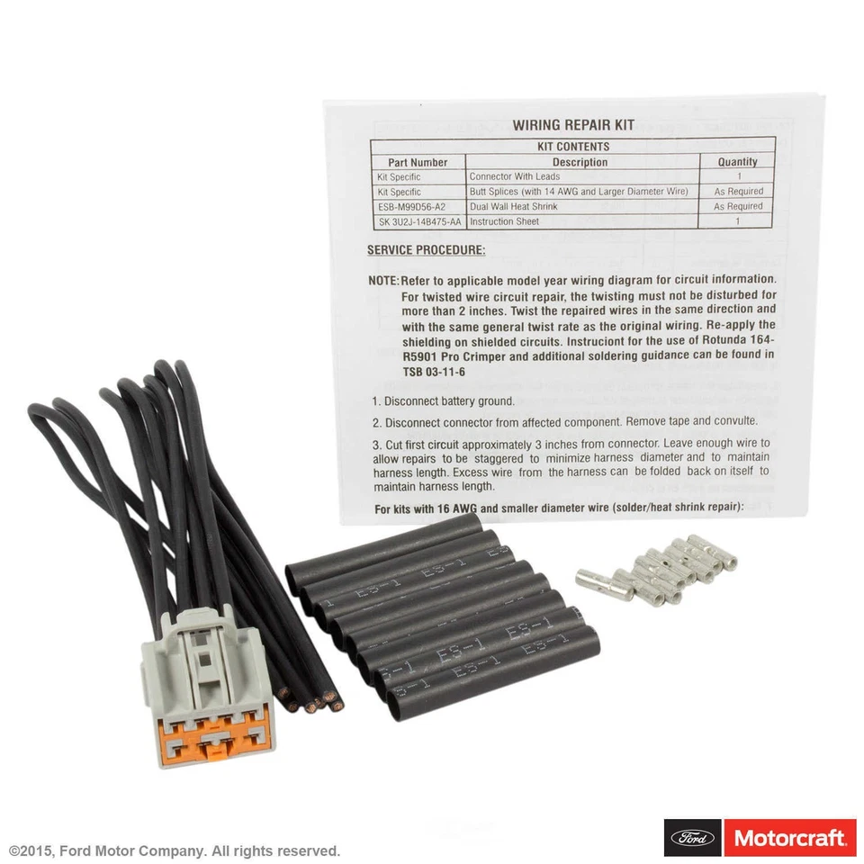 Power Window Switch Connector Motorcraft WPT-1043 - Image 2 of 3