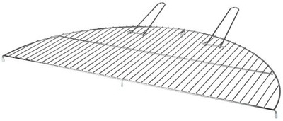degawo XL Grillrost Feuerschale 80 cm halbrund Grill Gitter BBQ Carbon Stahl 