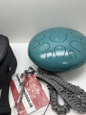 Steel Tongue Drum 12 Inches 15 Notes Musical Instruments Handpan Drum Percussion