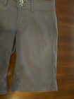 PrAna Stretch Shorts Woman’s 0 Dark Gray/Side Zip Pocket/Snap Button Back Pocket — photo 2