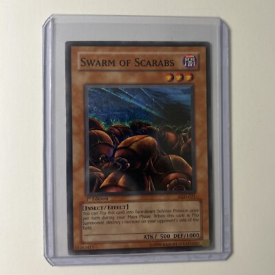 Swarm of Scarabs PGD-021 Common 1st Edition YuGiOH Card LP-NM