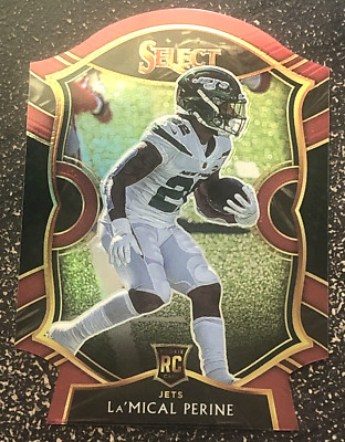 2020 Panini Select Maroon Prizm Die Cut #80 La Mical Perine