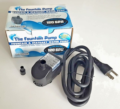 Danner - The Fountain & Statuary Water Pump-SP-120 #01713 120GPH ** BRAND NEW **