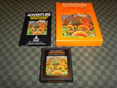 Jeu Adventure Sur Atari 2600 – Édition Complète Boîte + Notice, Version PAL 5 Langues RARE