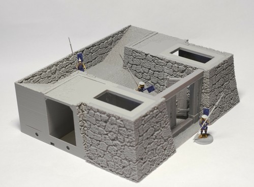 28mm Samurai Castle Gate tower, war gaming terrain Test of honour, kensii etc. - Picture 9 of 12