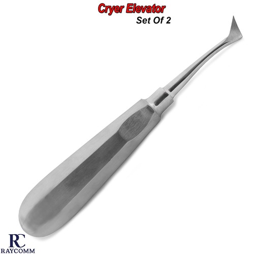 Juego de 2 instrumentos quirúrgicos de extracción dental para llorones dentales derecho e izquierdo - Imagen 2 de 5
