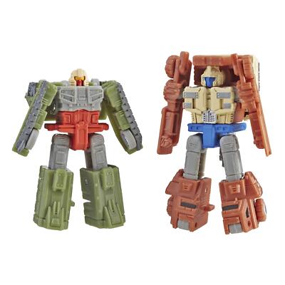 Transformers Generations War for Cybertron Siege Micro Masters Topshot & Flak