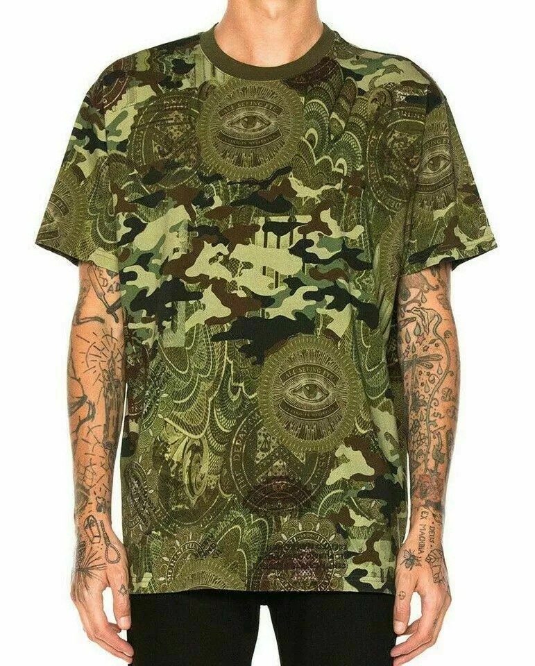 Givenchy camo top t shirt