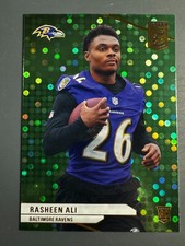 Rasheen Ali 2024 Panini Donruss Elite Football Green Disco Rookie #139