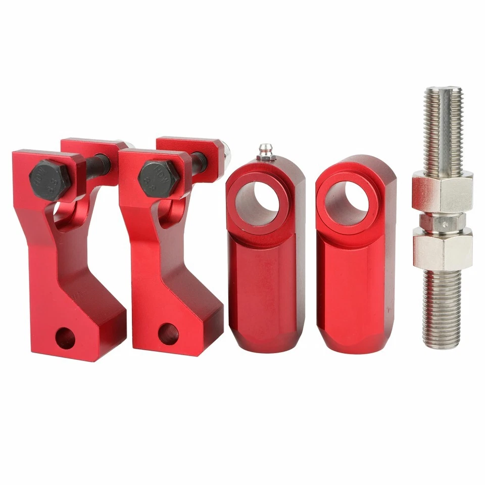 Комплект переднего и заднего занижения регулируемый набор красный для Yamaha Raptor 700 350 660 700R - Изображение 3 из 4