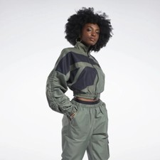 Reebok Classics Cardi B Tracksuit Jacket Pants Women s Size XS FULL SET