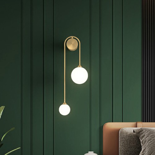 Nordic LED Wall Mount Light Modern 2-Light Home Wall Sconce Lamp Vanity Lighting - 第 4/6 張圖片