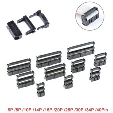 FC Wire Socket Connector Plug 6P/8P/10P/14P/16P/20P/26P to 40Pin 2.54mm Pitch