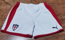 Inglaterra Rugby League Pantalones Cortos 22-24" Vintage Niños Puma