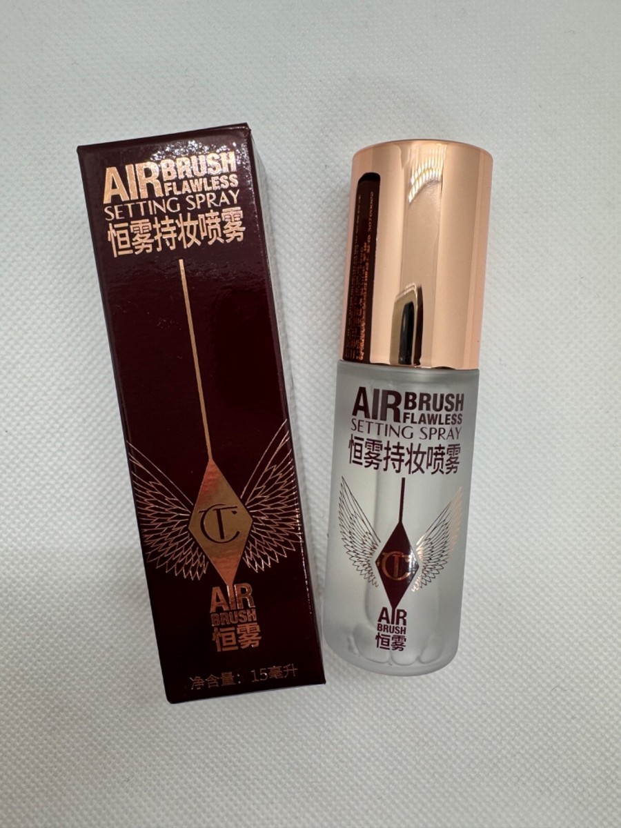 2X CHARLOTTE TILBURY AIRBRUSH FLAWLESS SETTING SPRAY (0.5OZ/15ML